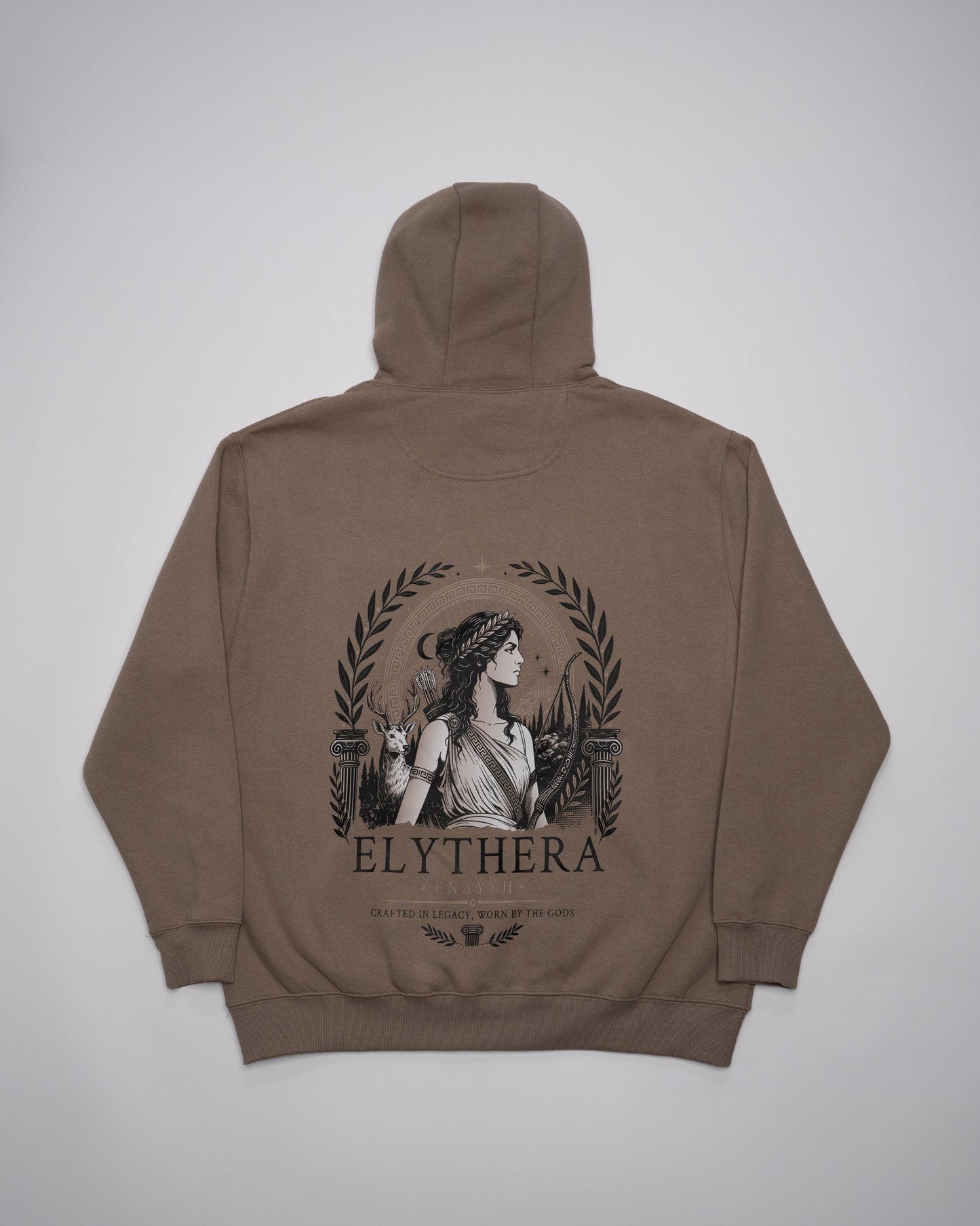 Artemis Oversized Clay coloured Hoodie