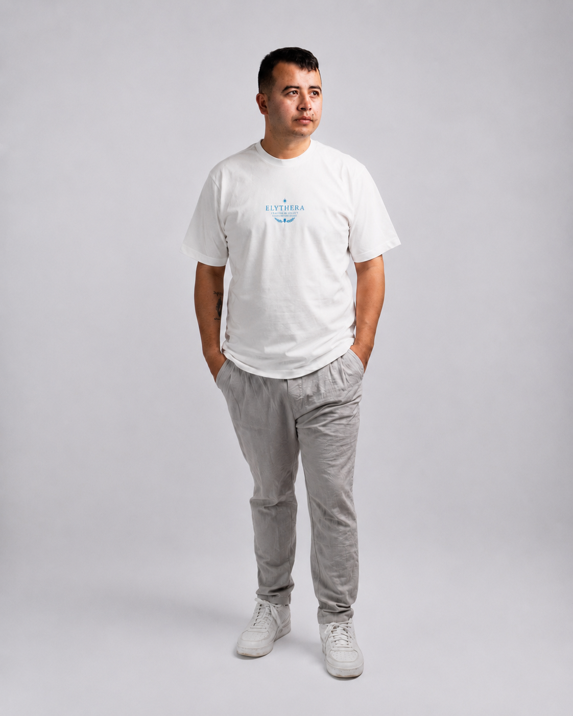 Limited Edition Zeus inspired white t-shirt