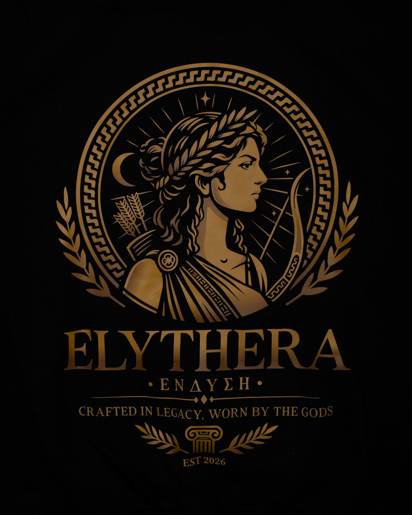 Artemis Goddess inspired Heavyweight Hoodie