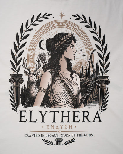 Artemis Inspired White T Shirt