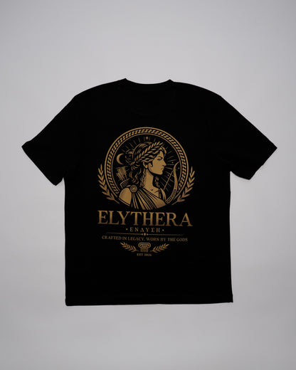 Artemis Inspired Black T Shirt