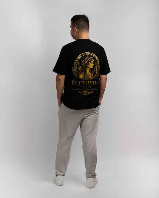 Artemis Inspired Black T Shirt